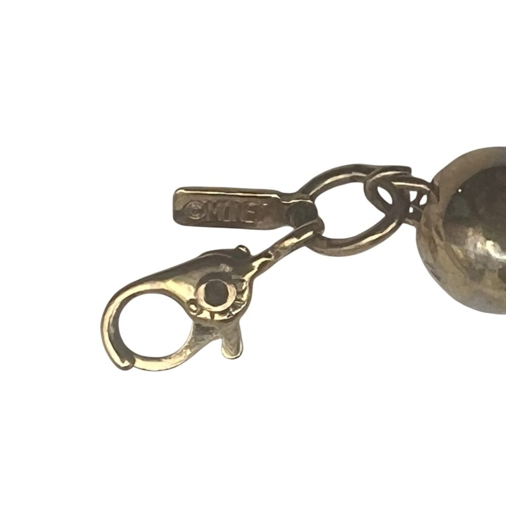 Monet 24" Gold-Tone Beaded Necklace Sister Lobster Clasp Classic Layering Signed - Picture 2 of 8